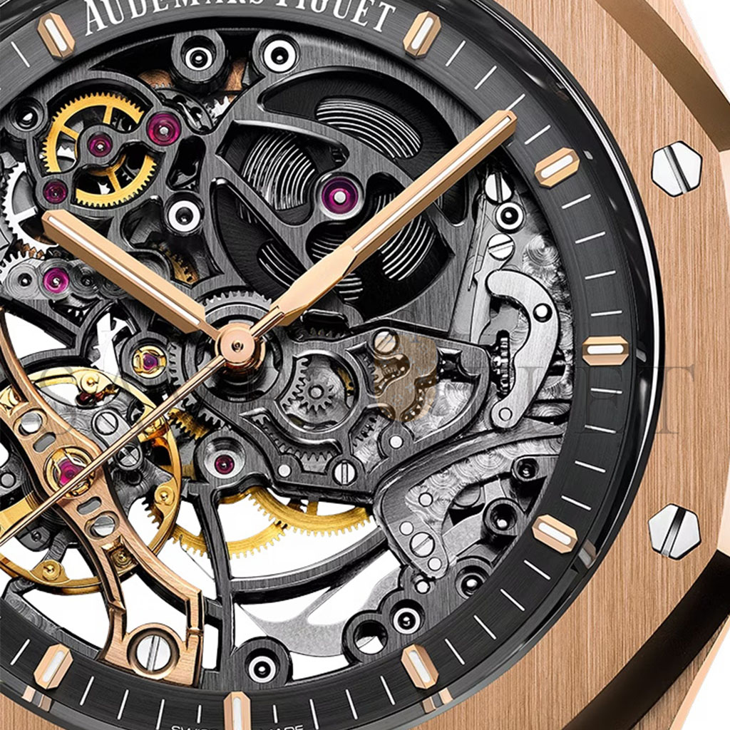 AUDEMARS PIGUET ROYAL OAK DOUBLE BALANCE WHEEL OPENWORKED 15407OR.OO.1220OR.01